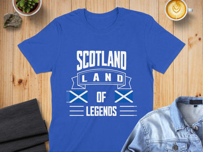 Scotland Land of Legends Stylish Graphic T-Shirt