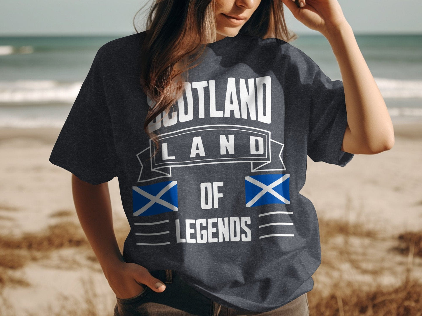 Scotland Land of Legends Stylish Graphic T-Shirt