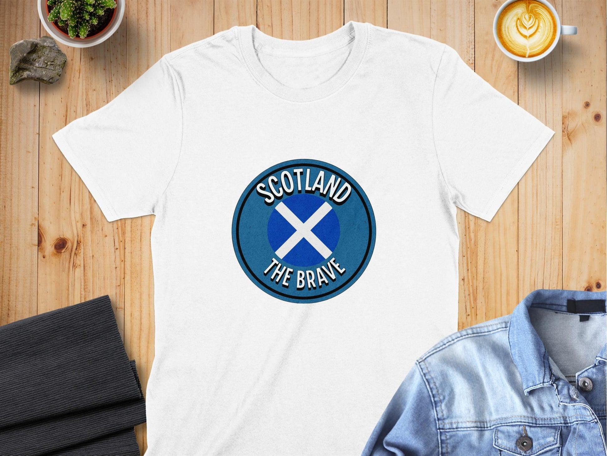 Scotland The Brave Symbolic T-Shirt