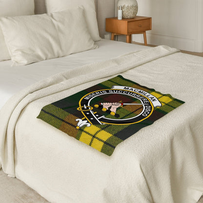 Scottish Clan Macmillan Tartan Throw Blanket