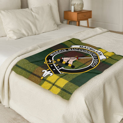 Scottish Clan Macmillan Tartan Throw Blanket