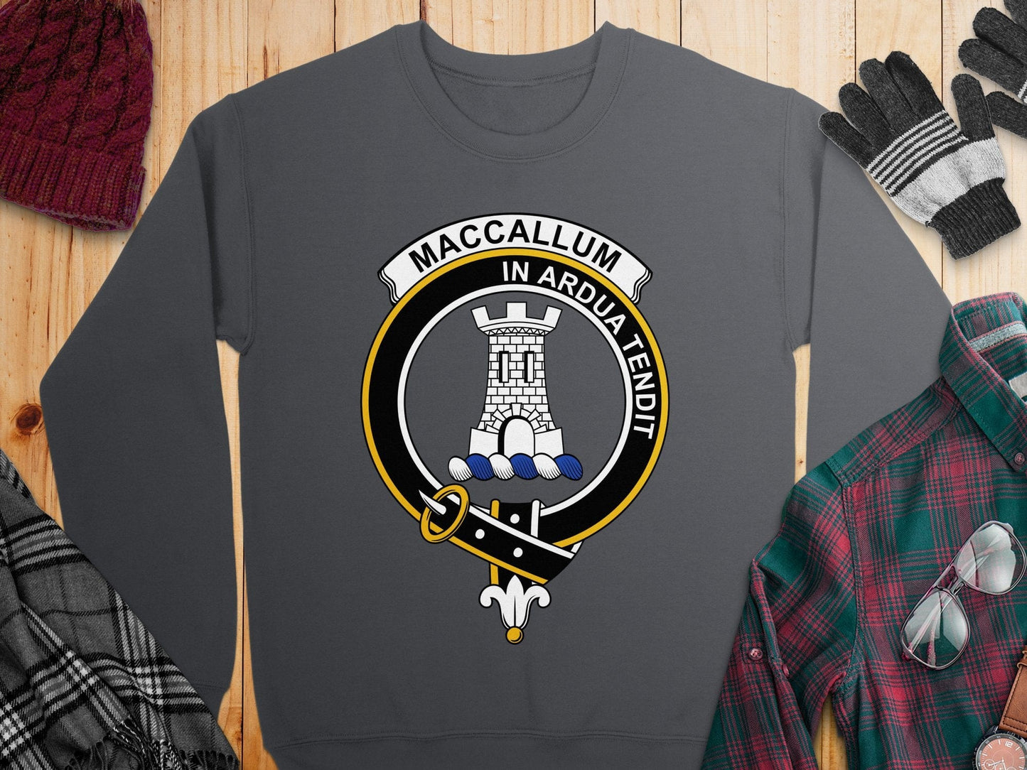 Sweatshirt Choose Any Scottish Clan Crest Unisex Sweatshirt